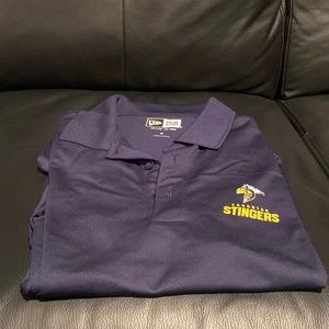 NEW ERA STINGERS CEBL GOLF SHIRT